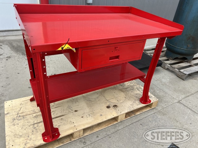 Steel shop table